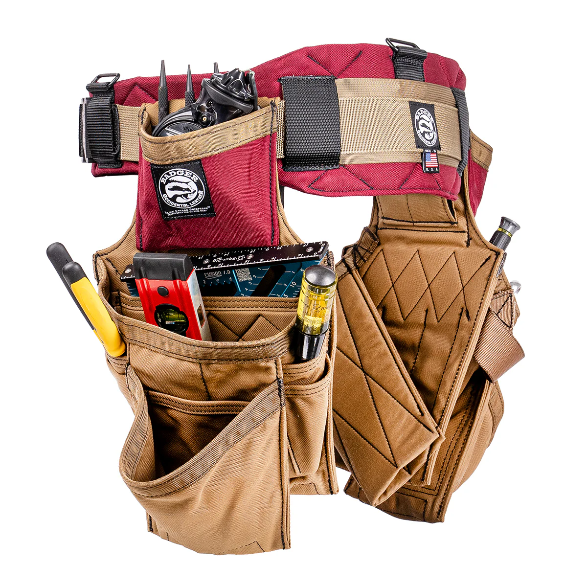 Carpenter Tool Belt Setup - High-Low - Image 4