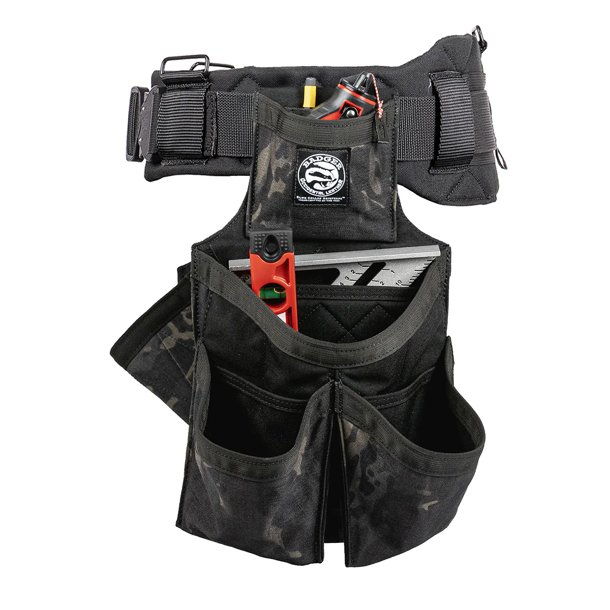 Carpenter Side-by-Side Tool Belt Setup - Black MultiCam® - Image 5