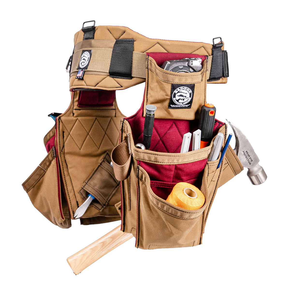 Carpenter Side-By-Side Tool Belt Setup - Inside-Out - Image 3